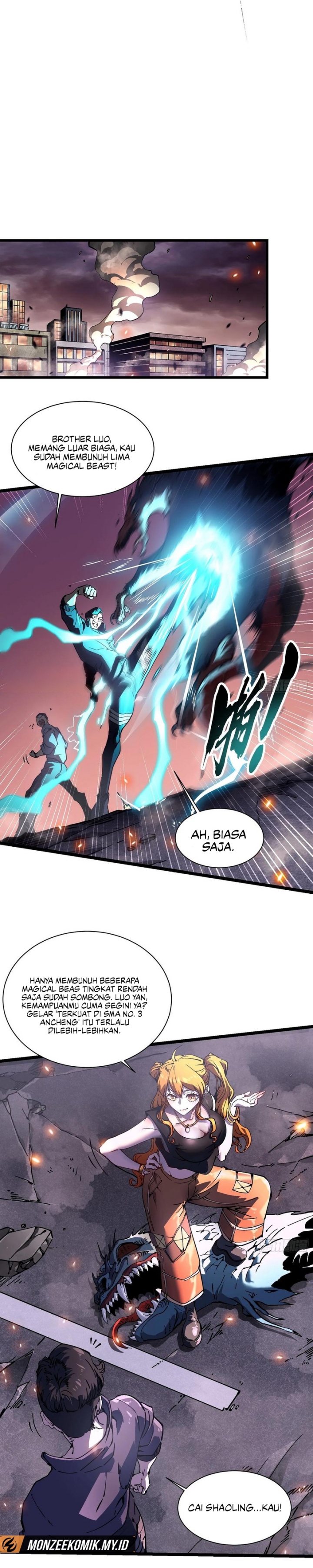 martial-evolution-start-by-awakening-the-king-of-monsters - Chapter: 24