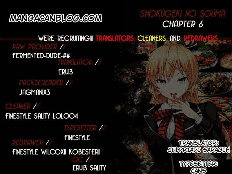 shokugeki-no-soma - Chapter: 6