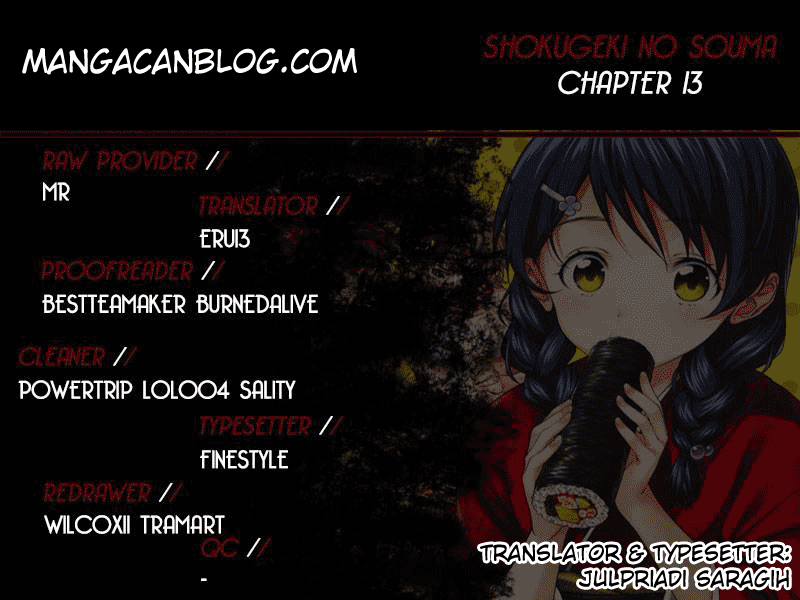 shokugeki-no-soma - Chapter: 13