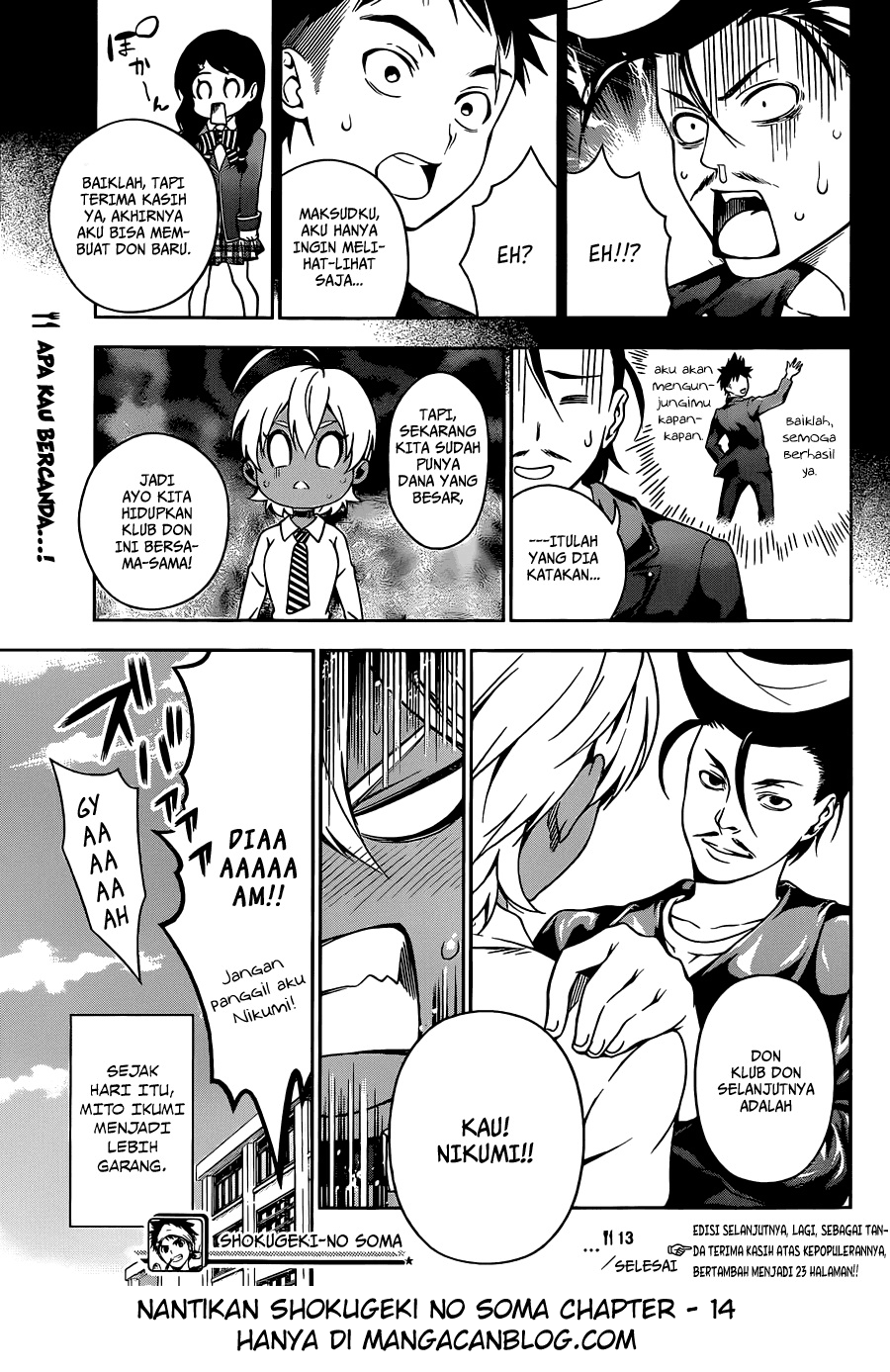 shokugeki-no-soma - Chapter: 13