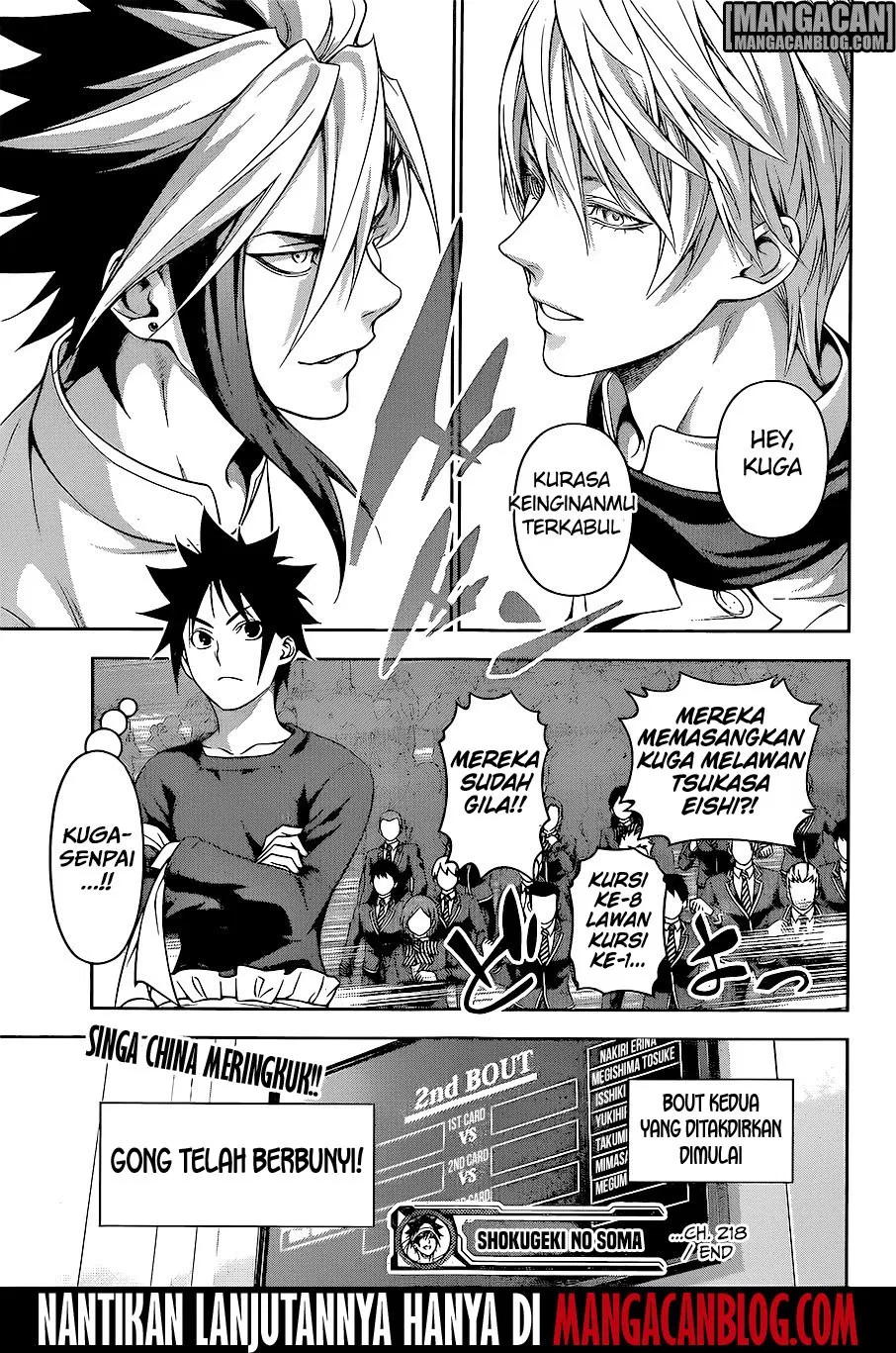 shokugeki-no-soma - Chapter: 218
