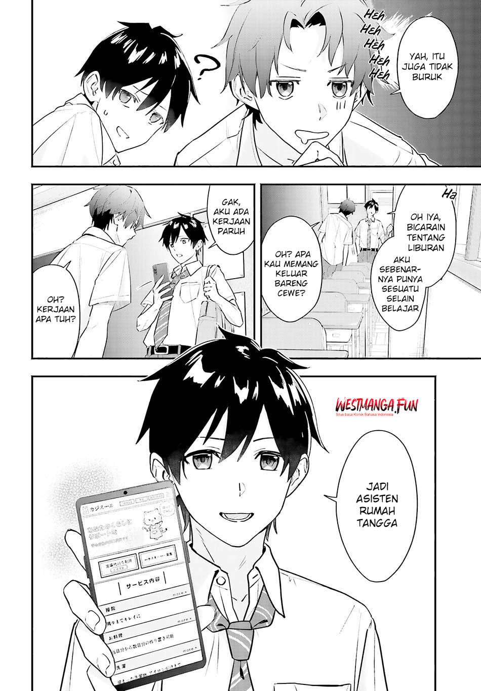 kaji-daikou-no-arubaito-wo-hajimetara-gakuen-ichi-no-bishoujo-no-kazoku-ni-kiniirarechaimashita - Chapter: 1