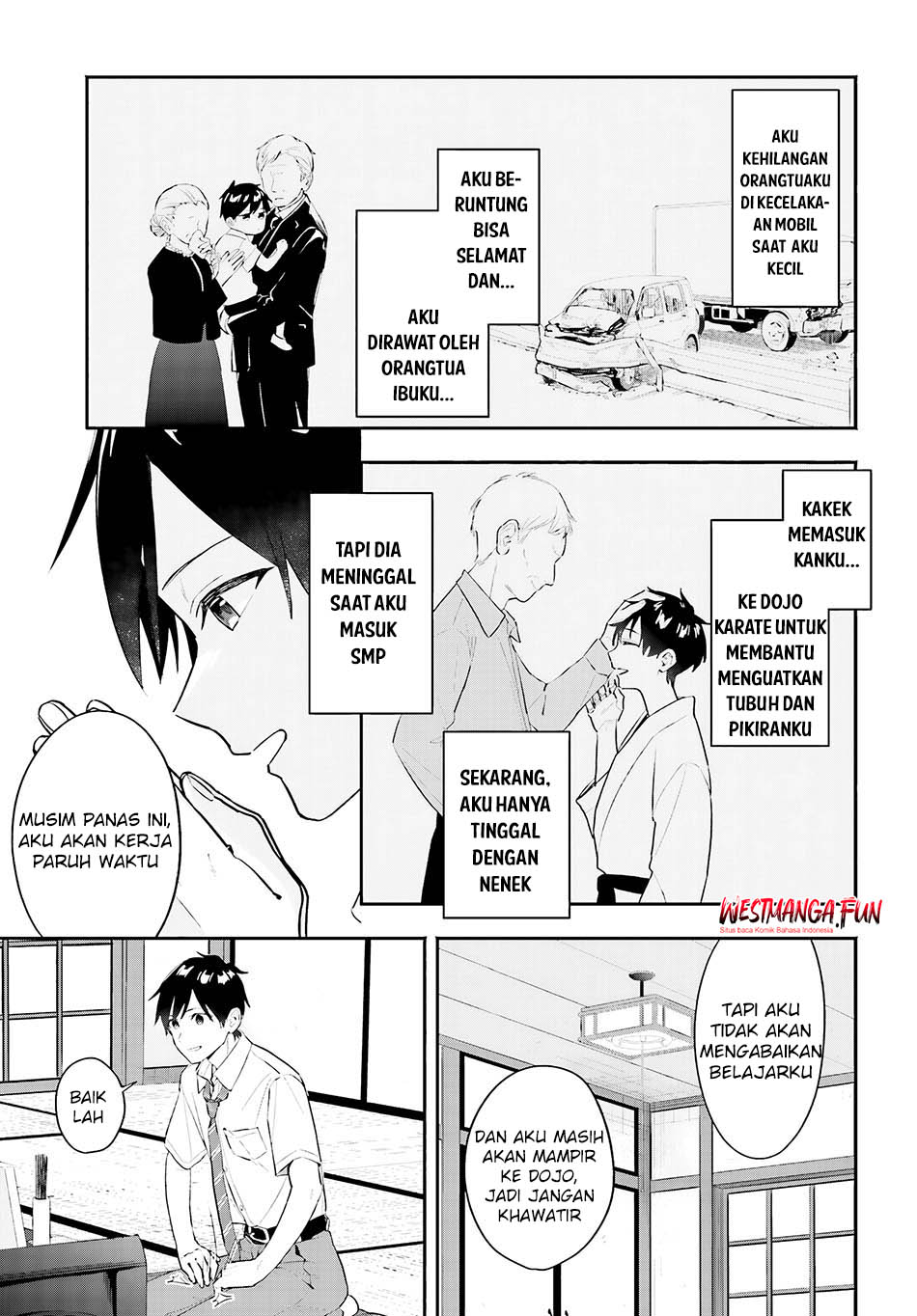 kaji-daikou-no-arubaito-wo-hajimetara-gakuen-ichi-no-bishoujo-no-kazoku-ni-kiniirarechaimashita - Chapter: 1