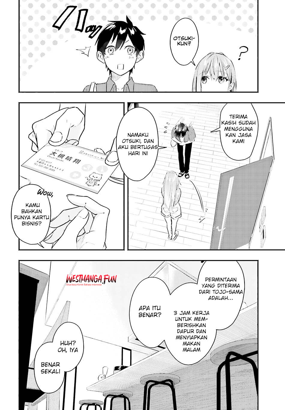 kaji-daikou-no-arubaito-wo-hajimetara-gakuen-ichi-no-bishoujo-no-kazoku-ni-kiniirarechaimashita - Chapter: 1