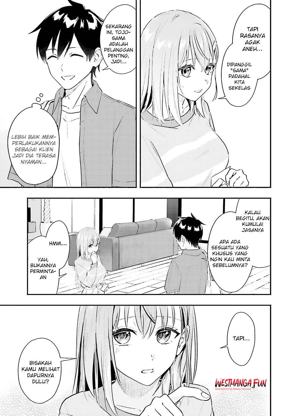 kaji-daikou-no-arubaito-wo-hajimetara-gakuen-ichi-no-bishoujo-no-kazoku-ni-kiniirarechaimashita - Chapter: 1