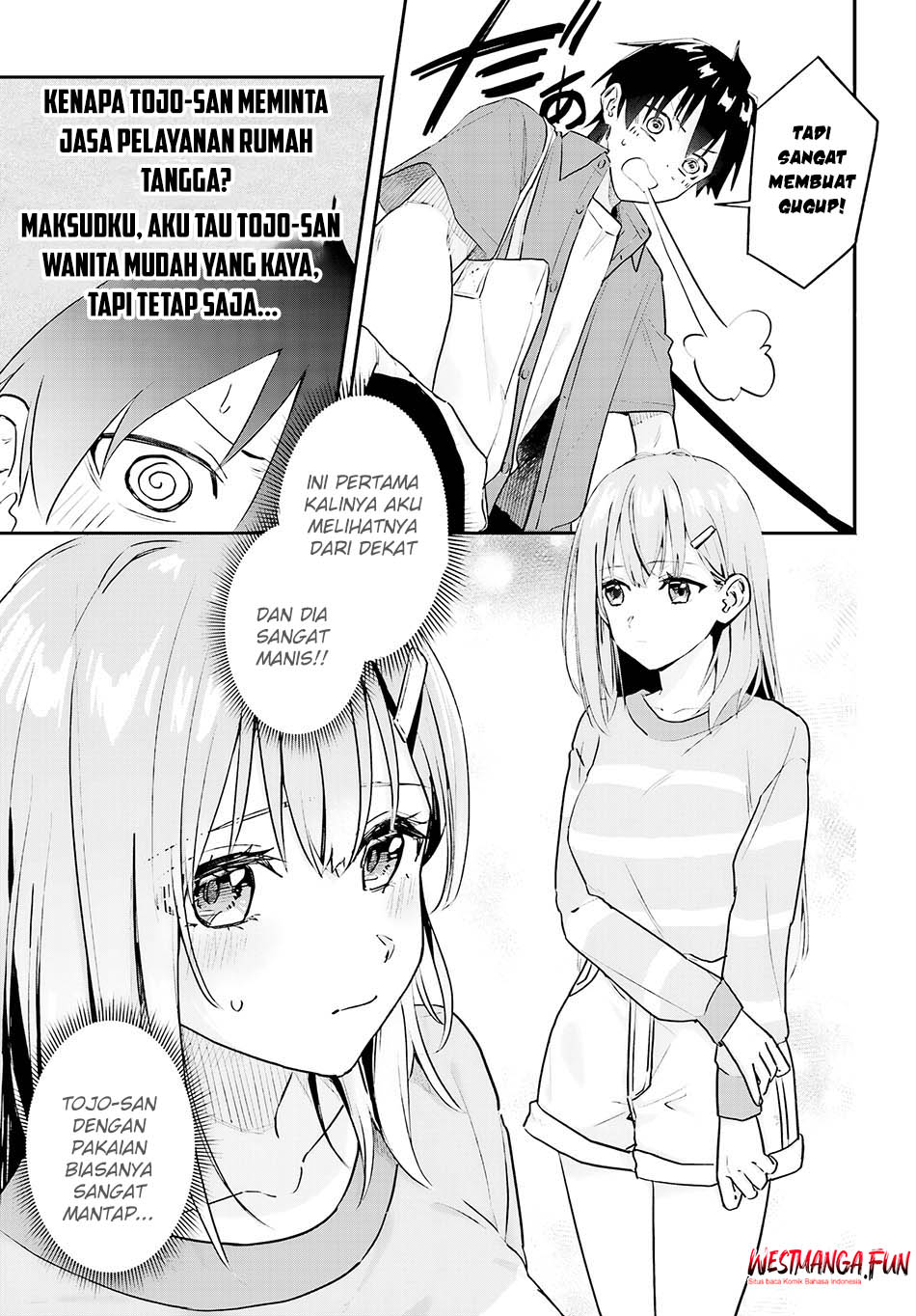 kaji-daikou-no-arubaito-wo-hajimetara-gakuen-ichi-no-bishoujo-no-kazoku-ni-kiniirarechaimashita - Chapter: 1