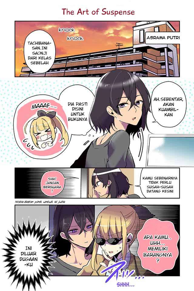 dokyuusei-no-oshi-sakka-ni-yuri-mousou-ga-bareta-kekka - Chapter: 2