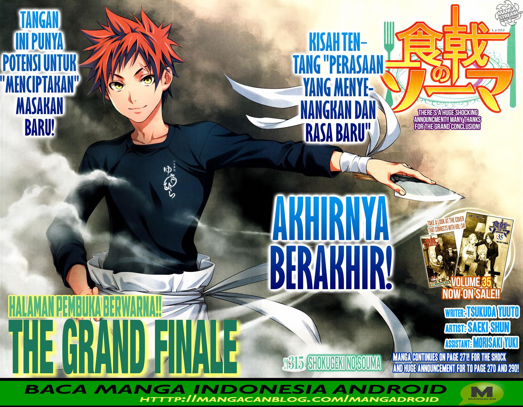 shokugeki-no-soma - Chapter: 315 - End